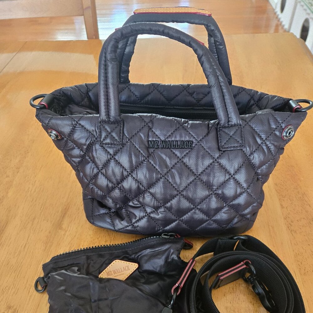 EUC MZ Wallace Black Mini City Tote